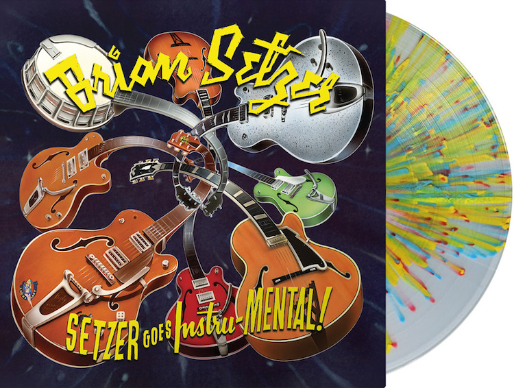 Setzer ,Brian - Setzer Goes Instru-Mental ( Ltd Color Vinyl )